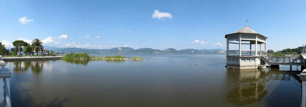 Villa Puccini on the lake shore at Torre del Lago, Puccini Festival, opera houses in Italy